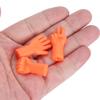 12pcs Hand Shape Design Needle Protector Caps Anti-Slip Sweater Pin Caps  For Beginners