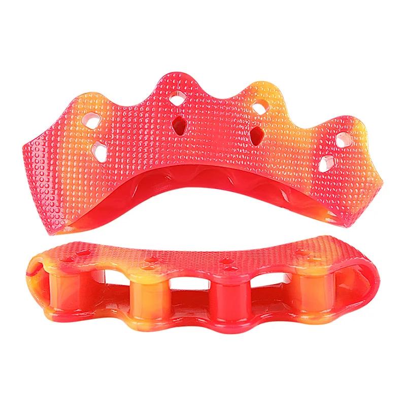Protective Toe Separator Correcting Bunions Silicone Five-hole Thumb Valgus Big Foot Bone Overlap Toe Separation Pad Men Women