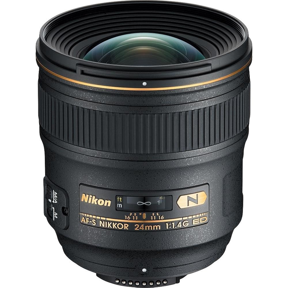 Nikon Single Focus Lens AF-S NIKKOR 24mm f/1.4g ED Full Size Compatible