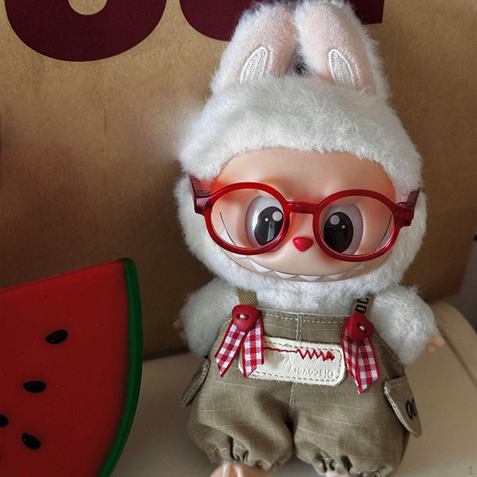 

Кукольные брюки на подтяжках, Аксессуар для одежды, Миниатюрная одежда ручной работы для мальчика 17 см на День благодарения