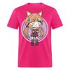 Cute Chibi Style Kawaii Redhead Anime Shirt Fox Girl Foxy Chan T-Shirt S-6XL