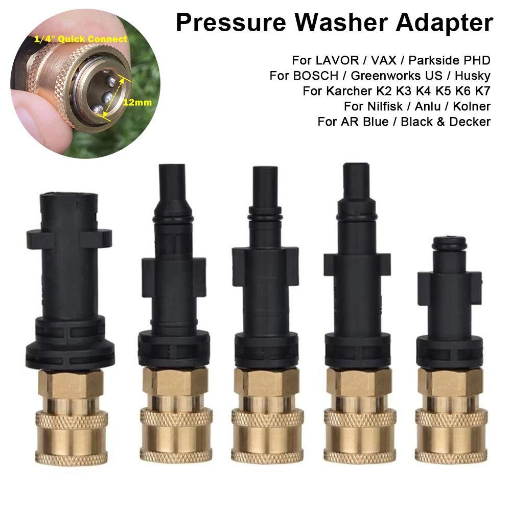 1Pcs Brass Pressure Washer Adapter Car Washing Accessory  for Karcher for LAVOR for Bosch