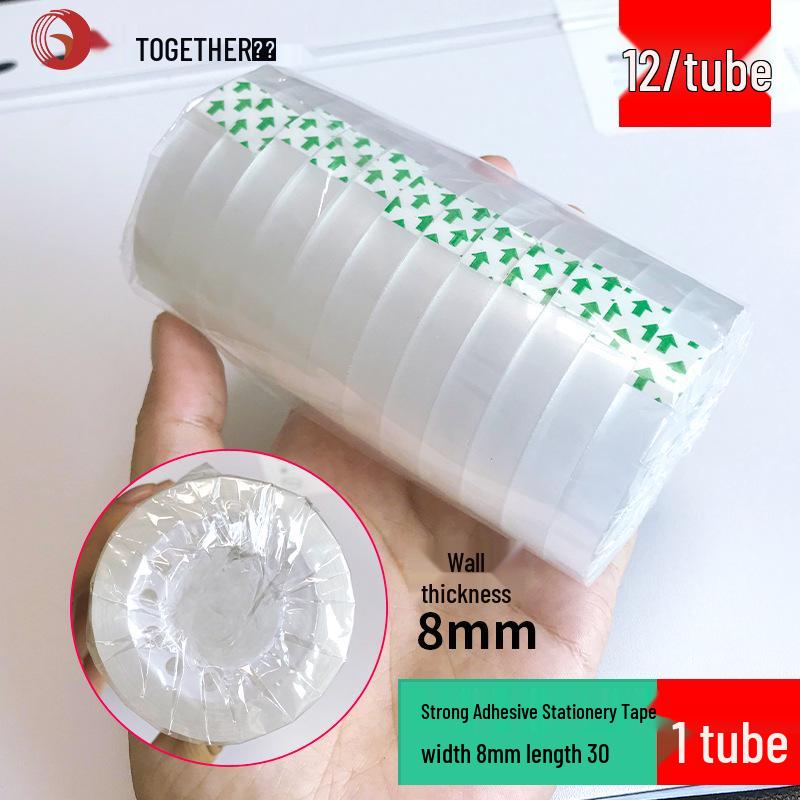 

Маленький прозрачный скотч для офиса и искусства, 0,8/1,8 см, Идеально подходит для студентов и поделок.