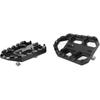 Motorcycle Foot Pegs Footpegs Footrests Foot Pedals Rests Wide Footrest CNC Aluminum Alloy Pedals Fit FordL650 DL1000 VSTROM (black)