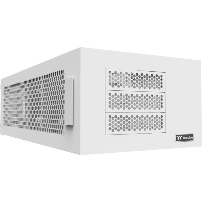 Châssis Tour Complet - Thermaltake - AX100 - Blanc Neige - Aluminium - 8 SSD/HDD