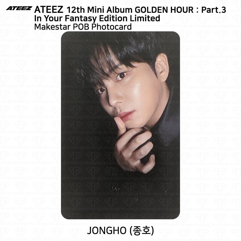 ATEEZ Golden Hour Part.3 In Your Fantasy Edition Limited Makestar POB Photocard