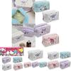 Cute Ins-style Cartoon Embroidered Makeup Bag With Large Capacity For Travel And Desktop Storage