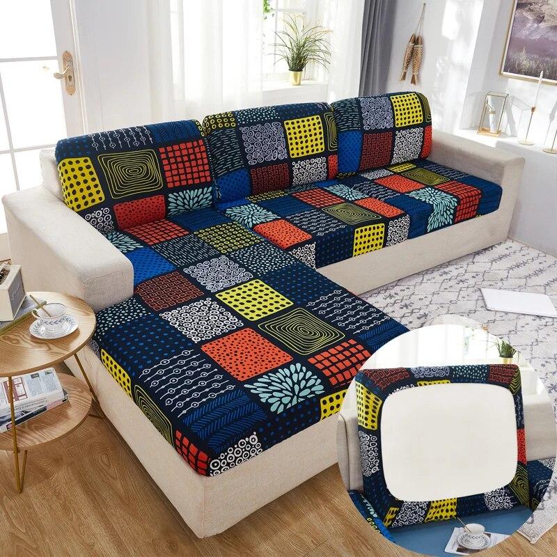 Huse extensibile pentru perne de canapea Huse de perne pentru scaune de canapea Protector de mobilier antiderapant de înlocuire pentru perne individuale