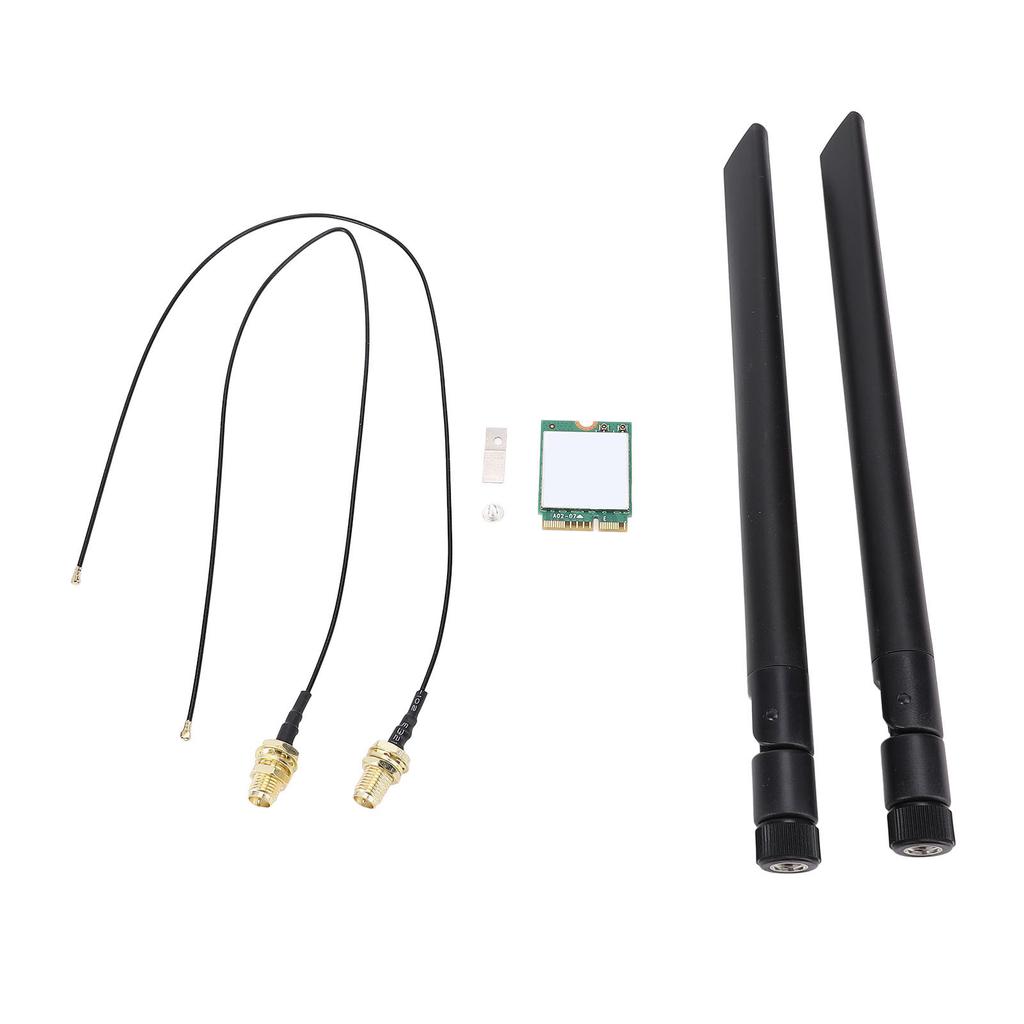 AX201NGW WiFi Card M.2 Interface 2.4Ghz 5Ghz 3000Mbps WiFi 6 Wireless Card for Win10 11 External