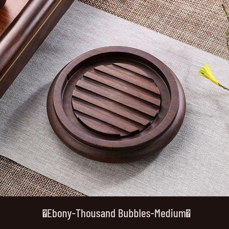 

Chinese Ebony Solid Wood Teapot Coaster