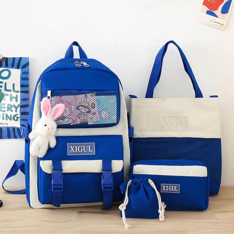 Multi-piece schoolbag female Korean version Japanese lightweight junior school backpack 3rd to 5th and 6th grade primary school students girl backpack