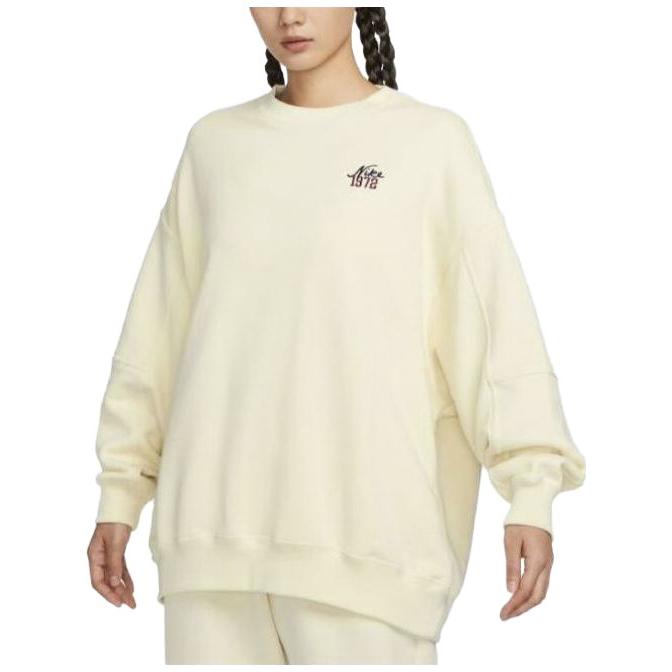 New Nike Sweatshirts Women's Beige FV8444-113
