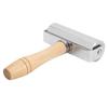 Wooden Handle Leather Seam Roller 100mm / 3.94in Leather Craft Roller  For Handmade Hobby
