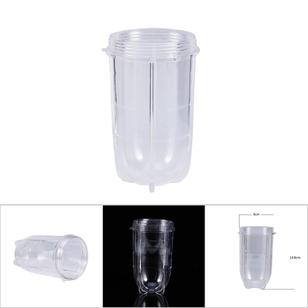 Tasse Remplacement NutriBullet 900W - 18oz / 24oz / 32oz - Gobelet Transparent Sans BPA Compatible Extracteur Et Mélangeur