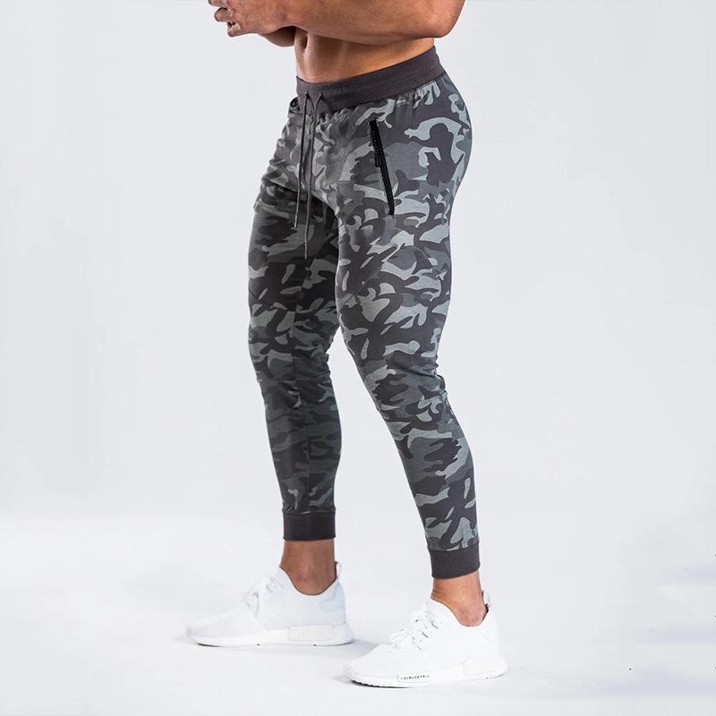 European & American Men's Slim-Fit Joggers: Autumn/Winter Cross-Border, Casual Running, Fitness Training, Small Leg Pants.