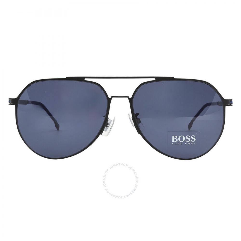 

Hugo Boss Blue Pilot Men s Sunglasses BOSS 1404 F SK 0003 KU 61