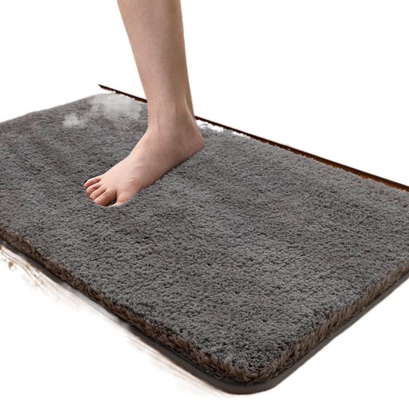 Non-slip Bathroom Door Mats: Quick-Drying, Absorbent Floor and Toilet Carpets