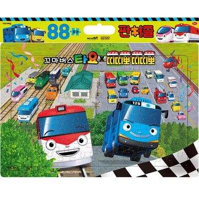 Tayo Titipo Children's Board Puzzle, 88 Pieces, 1 Piece