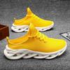 Fashion New Half Sneakers Men Fashion Casual Shoes Men Breathable Knit Lightweight Sports Outdoor Slip on Cushioning Walking Slippers