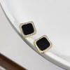 Light Luxury High-end Square Earrings with Female Niche Design Earrings 2026 New Popular Earrings Fashion Accessories