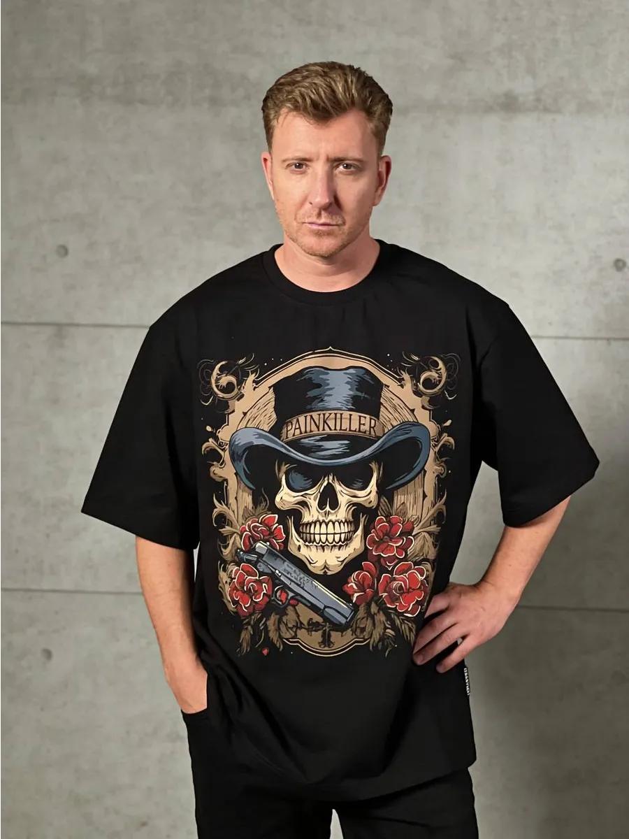 

Oversized HERITAGE print T-shirt M