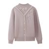 Mom's Winter Plus Velvet Layered Half-High Collar Sweater for Middle-Aged and Elderly Women - Warm Knitwear Base Layer