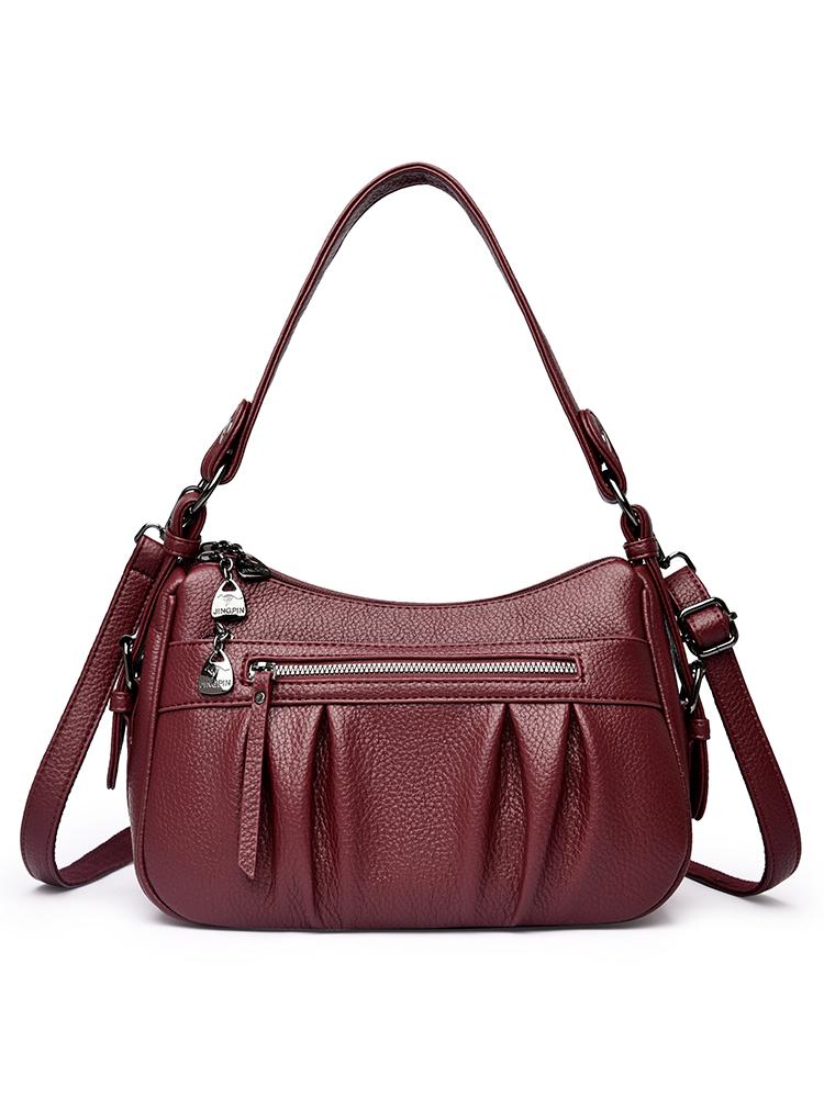 High Quality Soft PU Leather Women's Crossbody Bag, Fashionable Women's Shoulder Bag, Suitable for Daily Use, Shopping, Commuting