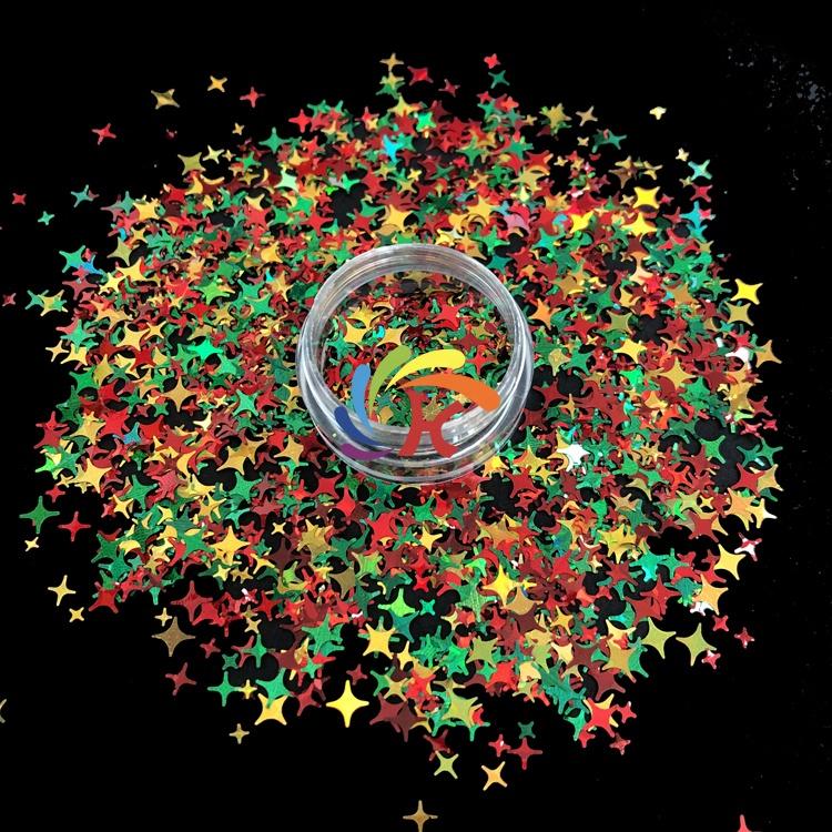 Bulk Other Christmas Decorations Chunky Mix Glitter Shapes for Resin Art Glitter