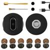 Kit Afumător Electric pentru Whiskey cu 6 Aromate de Chipsuri de Lemn Kit Afumător Reîncărcabil pentru Cocktailuri Nu Necesită Butan pentru Bărbați Tată Soț