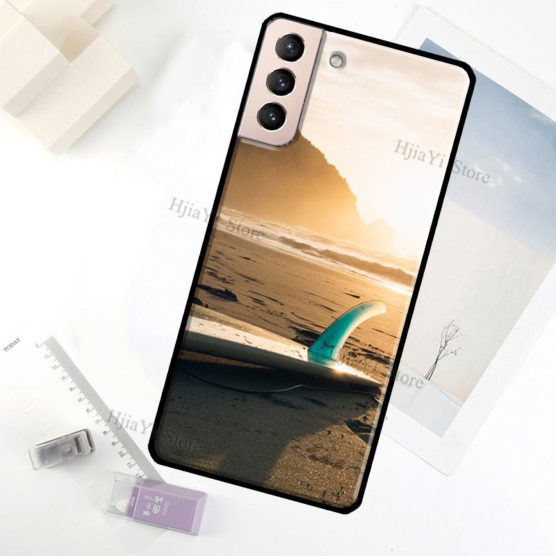 Surf Surfing Case For Samsung Galaxy S23 Ultra Note 20 10 S9 S10 Plus S20 S21 FE S22 Ultra Phone Cover
