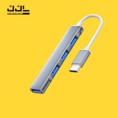USB 3.0 Typ-C Laptop-Erweiterungshub: Eins-zu-Vier Dock