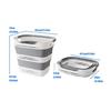 Conteneur/Organisateur de Rangement Pliable Portable Panier à Linge Panier Gain de Place Paniers à Linge Pliants en Plastique