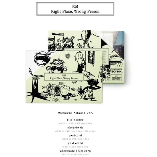 RM (BTS) - solo 2nd Weverse Albums ver.