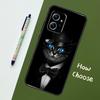 Man Suit Shirt Tie Case For Xiaomi Redmi Note 11 12 10 Pro 8 9 Note 12S 11S 9S 10S Redmi 12C 9C 10C 12 Cover