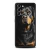 Rottweiler Dog Case For Samsung Galaxy S24 S23 S22 S21 Ultra S20 FE 5G S10 S9 Plus S10E S8 Note 10 20 Silicone Black Phone Cover