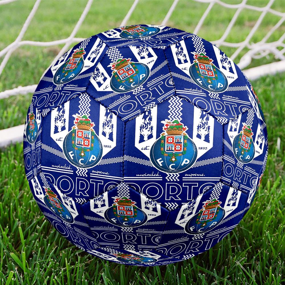 Fc Space Emblem Printed Size 5 Soccer Balls, High-Quality, Anti-Slip, Protective Football, A Unique Gift , Birthdays, Christmas Gifts