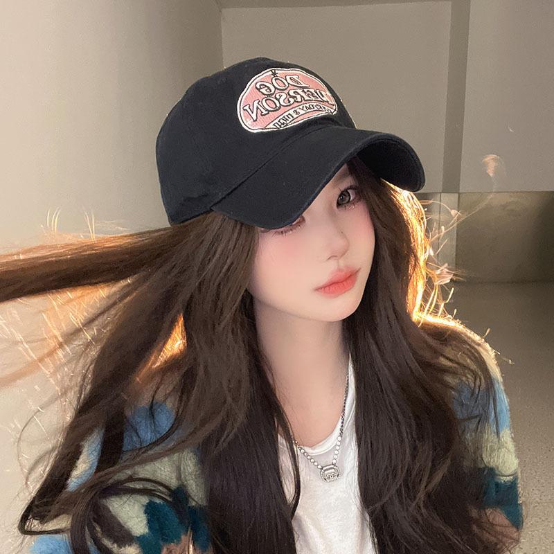 

Cute versatile face small visor sunscreen cap tide M（56-58cm）