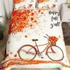 Maple Leaves Polyester Duvet Cover Set Fall Theme Comforter Cover With Pillowcase King Queen Size For Kids Boys Girl Bedding Set