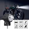 2x LED Motorcycle Fog Lights 60W Headlight Spotlights Work Lights Lamp Universal