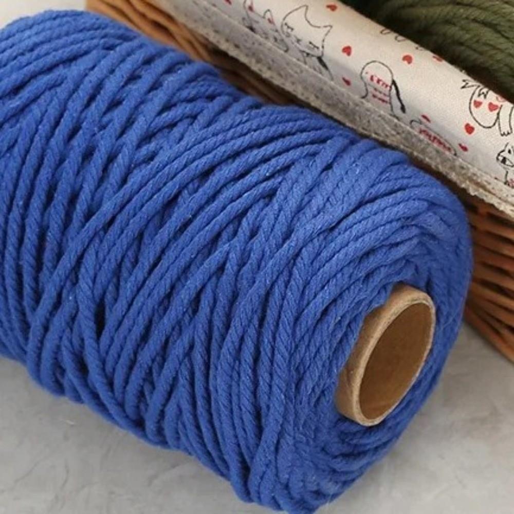 High Quality Handmade Cotton Rope Scratching Post 3mm Diameter Colorful DIY Cat Scratching Post Rope Cotton Thread Rope