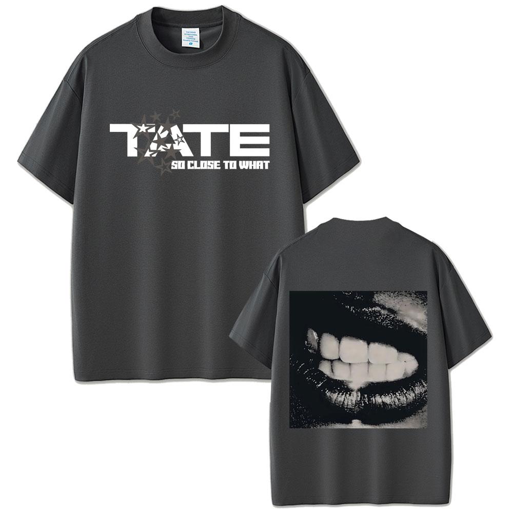 Tate McRae 2025 Concert Miss Possessive Tour 2025 T Shirts Fashion Men Women Oversized T-shirt Unisex Pure Cotton Tshirt Tops