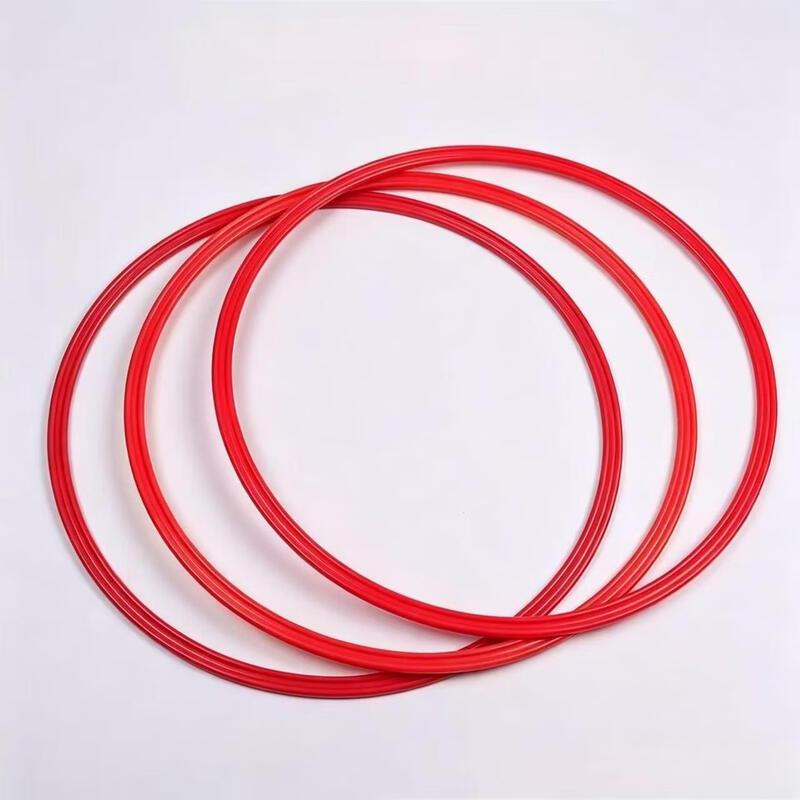 70cm Red Agility Training Hoops (Set of 5)
