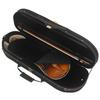 M MBAT 4/4 Violin Storage Case Simple Black Organiser with Strap Portable Canvas Violin Suitcase Professional Violin Accessories