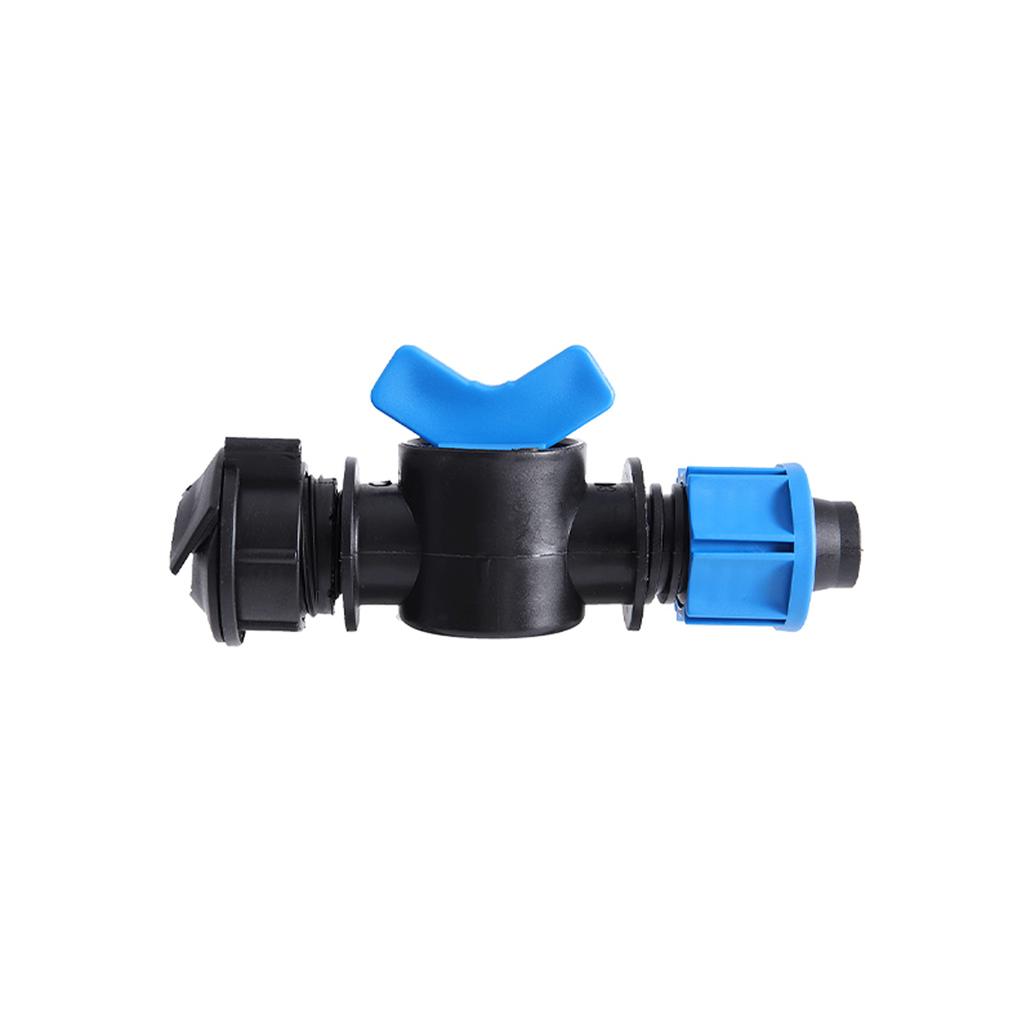 Drip Tape Bypass Valve Garden Agriculture Orchard Water-saving Drip Irrigation Shunt Valve 20/25/28/32/40/50/63mm Drip Pipe Use