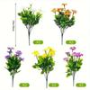 7-Forked Chamomile Artificial Flower, Plastic Daisy for Home Decoration