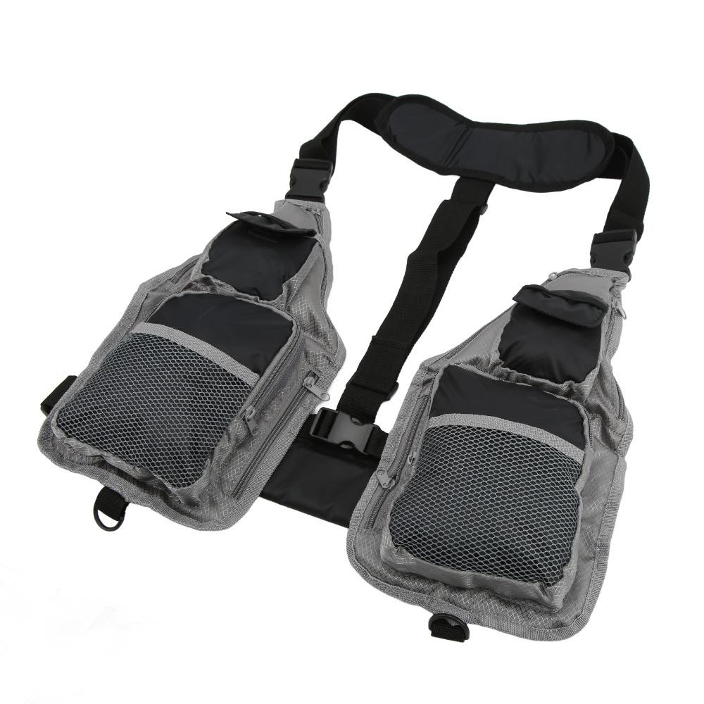 Breathable Fishing Waistcoat Large Storage Capacity Fly Fishing Vest Fishing Vest  Fly Fishing