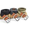 Fashion Canvas Waistband Adjustable Pin Buckles Design Waist Belt For Men Women Unisex Casual Jeans And Trousers