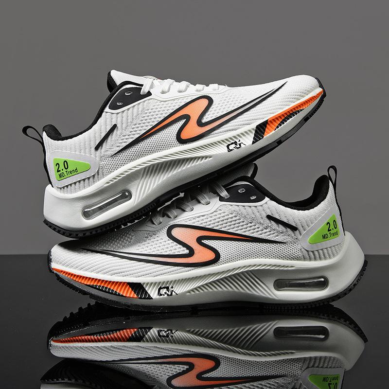 Summer new lightweight sports shoes breathable mesh casual shoes men s shock-absorbing running shoes 39