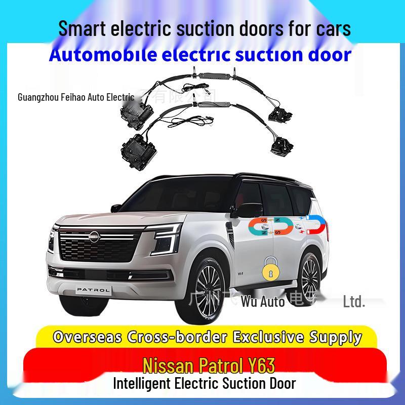 Electric Suction Door Kit for Nissan Patrol Y63: Suitable for All Four Doors