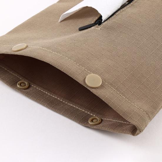 Camping Hanging Tissue Storage Bag with Handle Heavy Duty Oxford Cloth Waterproof Car BBQ Picnic Outdoor Napkin Holder Dispenser Pouch